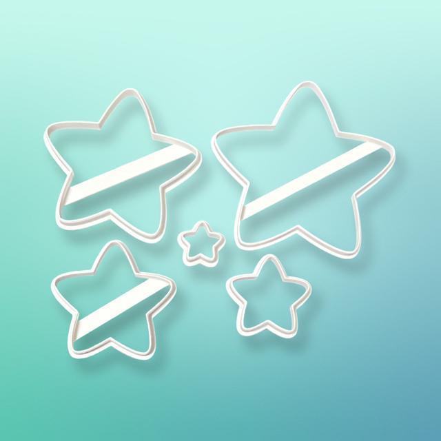 星の形 クッキー型 5個セット 抜き型 粘土型 お菓子作り 弁当 粘土 m44 < インテリア/ライフ 星の形 クッキー型 5個セット 抜き型 粘土型 お菓子作り 弁当 粘土 m44 < インテリア/ライフの