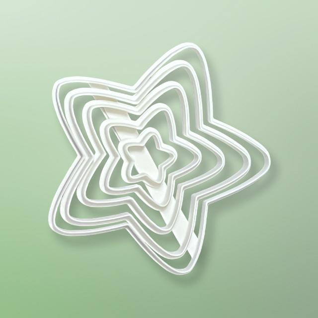 星の形 クッキー型 5個セット 抜き型 粘土型 お菓子作り 弁当 粘土 m44 < インテリア/ライフ 星の形 クッキー型 5個セット 抜き型 粘土型 お菓子作り 弁当 粘土 m44 < インテリア/ライフの