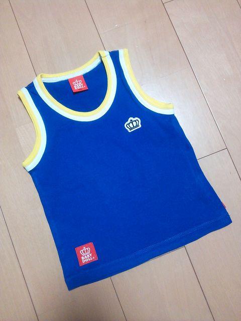 中古タンクトップ青×黄100ベビードールBABYDOLLベビド < ブランド 中古タンクトップ青×黄100ベビードールBABYDOLLベビド < ブランドの