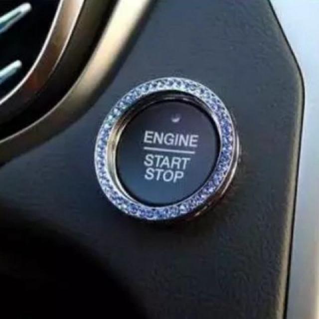 エンジンスタート プッシュボタンリング(ブルー) < 自動車/バイク エンジンスタート プッシュボタンリング(ブルー) < 自動車/バイク