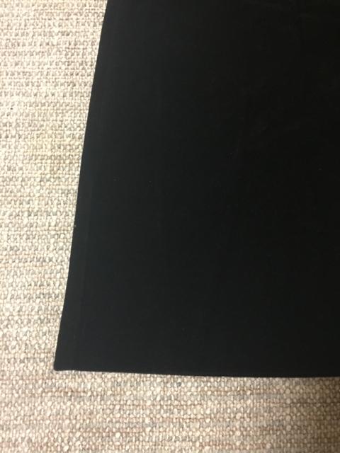712.新品☆ベロアロングスカート☆ウエストゴム☆黒☆140センチ < キッズ/ベビー  712.新品☆ベロアロングスカート☆ウエストゴム☆黒☆140センチ < キッズ/ベビーの
