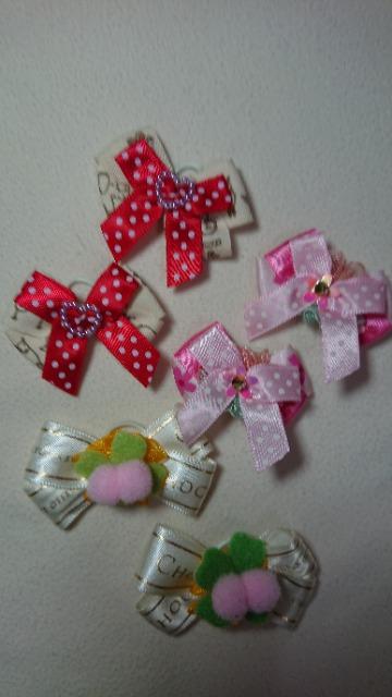 ★わんこにゃんこのリボン★手作り★新品未使用★送料込★ < ペット/手芸/園芸  ★わんこにゃんこのリボン★手作り★新品未使用★送料込★  < ペット/手芸/園芸の