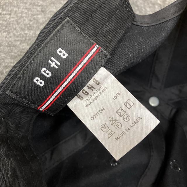 即決 BGHB キャップ 帽子 ブラック < 男性ファッション  即決 BGHB キャップ 帽子 ブラック < 男性ファッションの