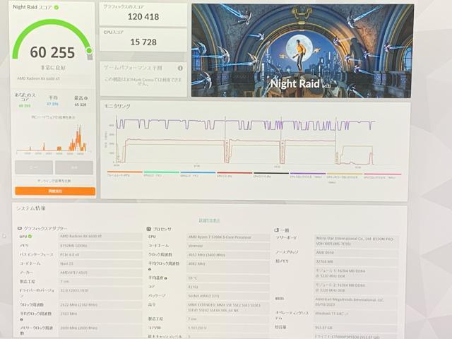 ryzen7 5700x rx5700xt Q[~OPC Q[~Opc ɂ񑾘Ylp