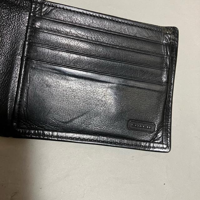 【ヴィンテージ】【COACH / コーチ】 レザー / 二つ折り財布 小銭入れ無 < ブランド 【ヴィンテージ】【COACH / コーチ】 レザー / 二つ折り財布 小銭入れ無 < ブランドの