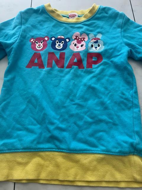 アナップANAPkidsトレーナープリント柄★110cm < ブランド  アナップANAPkidsトレーナープリント柄★110cm < ブランドの