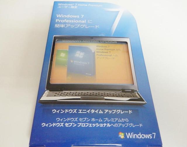 Windows 7 Professional Anytime Upgrade 正規品 < PC本体/周辺機器  Windows 7 Professional Anytime Upgrade 正規品  < PC本体/周辺機器の