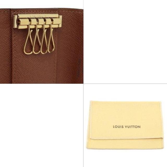 ◆ 本物 美品 ◆ LV ルイヴィトン キーケース ミュルティクレ4 モノグラム 4連キーケース 4連 保存袋 M62631 < ブランド  ◆ 本物 美品 ◆ LV ルイヴィトン キーケース ミュルティクレ4 モノグラム 4連キーケース 4連 保存袋 M62631 < ブランドの