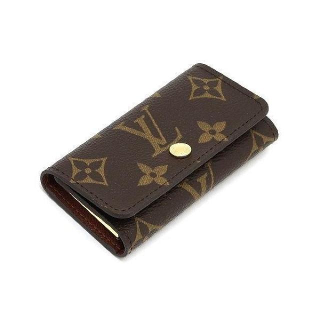 ◆ 本物 美品 ◆ LV ルイヴィトン キーケース ミュルティクレ4 モノグラム 4連キーケース 4連 保存袋 M62631 < ブランド  ◆ 本物 美品 ◆ LV ルイヴィトン キーケース ミュルティクレ4 モノグラム 4連キーケース 4連 保存袋 M62631 < ブランドの