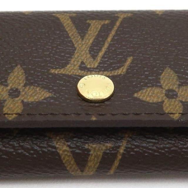 ◆ 本物 美品 ◆ LV ルイヴィトン キーケース ミュルティクレ4 モノグラム 4連キーケース 4連 保存袋 M62631 < ブランド  ◆ 本物 美品 ◆ LV ルイヴィトン キーケース ミュルティクレ4 モノグラム 4連キーケース 4連 保存袋 M62631 < ブランドの