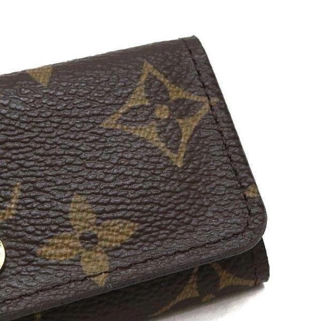 ◆ 本物 美品 ◆ LV ルイヴィトン キーケース ミュルティクレ4 モノグラム 4連キーケース 4連 保存袋 M62631 < ブランド  ◆ 本物 美品 ◆ LV ルイヴィトン キーケース ミュルティクレ4 モノグラム 4連キーケース 4連 保存袋 M62631 < ブランドの