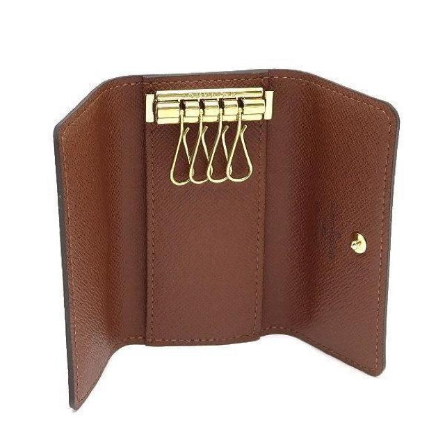 ◆ 本物 美品 ◆ LV ルイヴィトン キーケース ミュルティクレ4 モノグラム 4連キーケース 4連 保存袋 M62631 < ブランド  ◆ 本物 美品 ◆ LV ルイヴィトン キーケース ミュルティクレ4 モノグラム 4連キーケース 4連 保存袋 M62631 < ブランドの