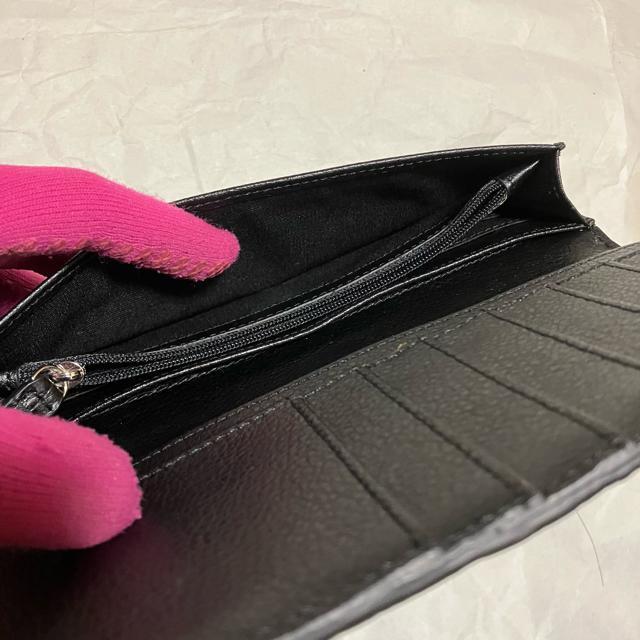 【保管未使用品】【クロコダイル】 レザー / 型押し / 長財布 カイマン ワニ革 < ブランド 【保管未使用品】【クロコダイル】 レザー / 型押し / 長財布 カイマン ワニ革 < ブランドの