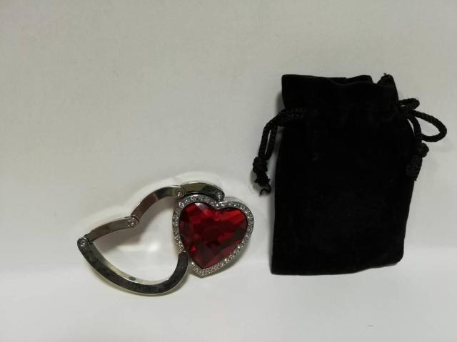 トラピックス ハート型ハンドバッグフックハンガー < 女性アクセサリー/時計 トラピックス ハート型ハンドバッグフックハンガー < 女性アクセサリー/時計の