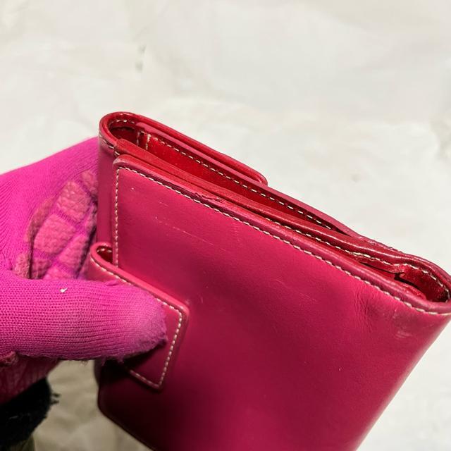 【KATE SPADE NEW YORK】【10319】 レザー 二つ折り財布 ピンク < ブランド 【KATE SPADE NEW YORK】【10319】 レザー 二つ折り財布 ピンク < ブランドの