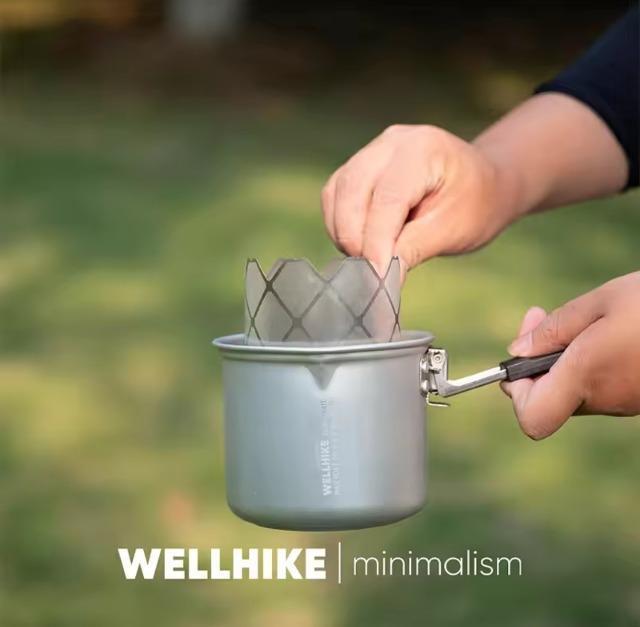 アルコールストーブ用の風防兼五徳 WELLHIKE 美しい炎 < レジャー/スポーツ アルコールストーブ用の風防兼五徳 WELLHIKE 美しい炎 < レジャー/スポーツの