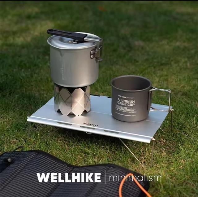 アルコールストーブ用の風防兼五徳 WELLHIKE 美しい炎 < レジャー/スポーツ アルコールストーブ用の風防兼五徳 WELLHIKE 美しい炎 < レジャー/スポーツの