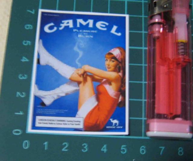 CAMEL�@�L�������@PIN-UP GIRL�@�X�e�b�J�[  �� �z�r�[�� 