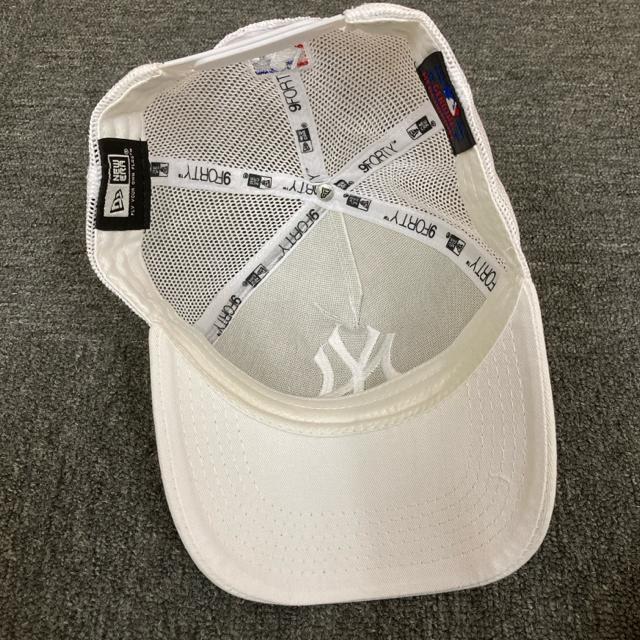 NEWERA ニューエラ ニューヨークヤンキース メッシュキャップ ホワイト < ブランド NEWERA ニューエラ ニューヨークヤンキース メッシュキャップ ホワイト < ブランドの