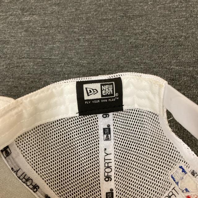 NEWERA ニューエラ ニューヨークヤンキース メッシュキャップ ホワイト < ブランド NEWERA ニューエラ ニューヨークヤンキース メッシュキャップ ホワイト < ブランドの