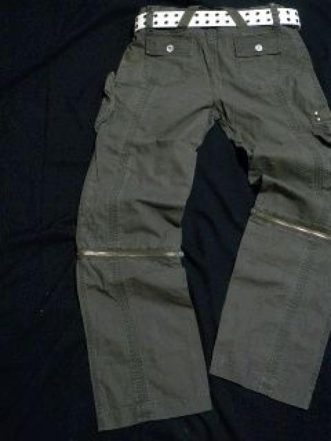 【LOWBOX/ローボックス】渋谷系ブランド♪4way6ポケットサイドポケット膝ジッパーミリタリーカーゴパンツ < 男性ファッション 【LOWBOX/ローボックス】渋谷系ブランド♪4way6ポケットサイドポケット膝ジッパーミリタリーカーゴパンツ < 男性ファッションの