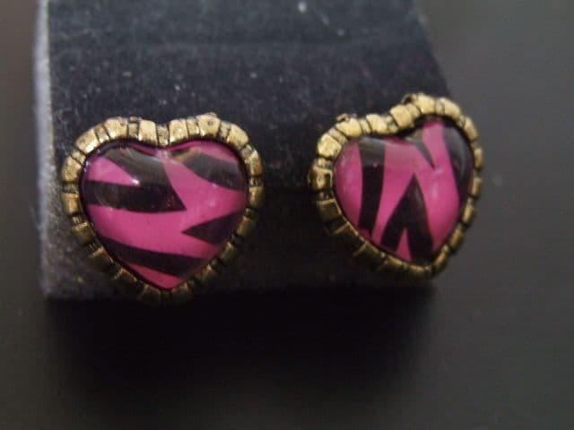 新品ゴスロリ小悪魔姫系豹柄ローズピンクハートピアス < 女性アクセサリー/時計 新品ゴスロリ小悪魔姫系豹柄ローズピンクハートピアス < 女性アクセサリー/時計の