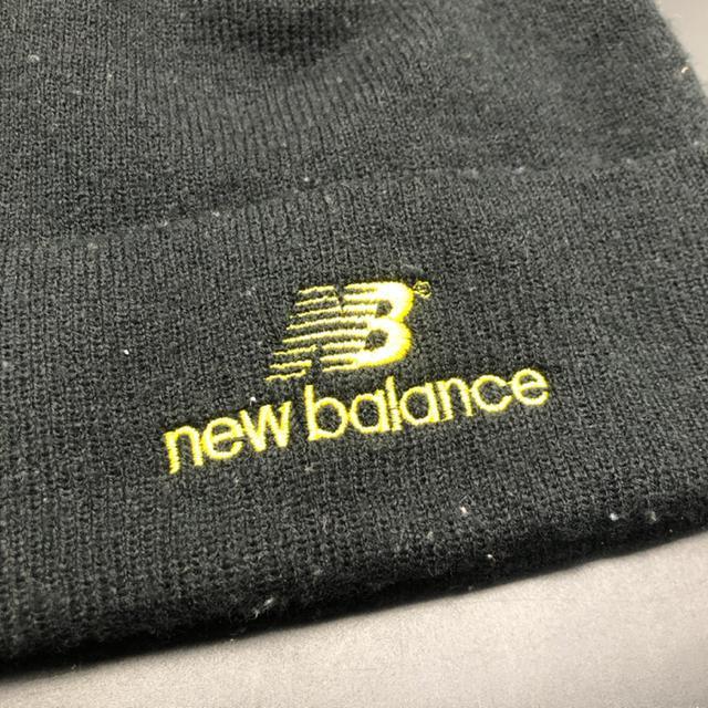 即決 new balance ニューバランス ニット帽 ブラック < ブランド  即決 new balance ニューバランス ニット帽 ブラック < ブランドの