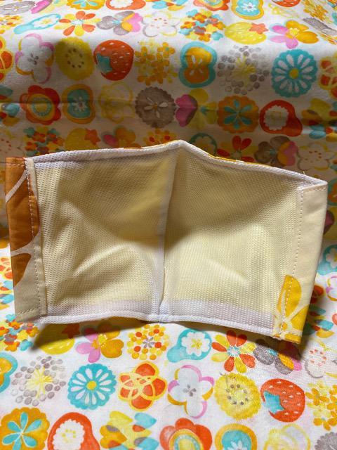 HMオシャレマスクハワイアン柄レース(イエロー) < 女性ファッション HMオシャレマスクハワイアン柄レース(イエロー) < 女性ファッションの