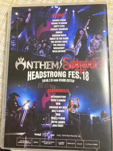 ZBlu-ray AZ ANTHEM / SABBRABELLES TuxY HEADSTRONG FES.18  ^gObY 