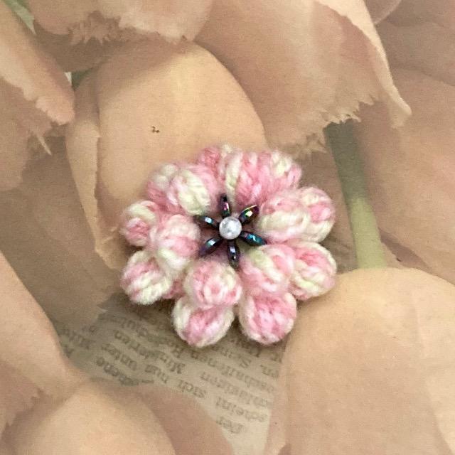 ハンドメイド♪かぎ針編みお花のモチーフ < 女性ファッション  ハンドメイド♪かぎ針編みお花のモチーフ  < 女性ファッションの