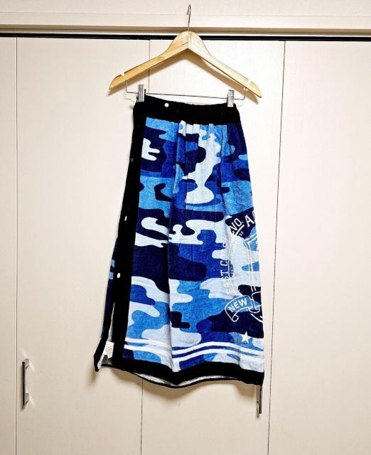 (3) 【新品】迷彩柄 青 カモフラージュ ラップタオル プール 海 スイミング < レジャー/スポーツ (3) 【新品】迷彩柄 青 カモフラージュ ラップタオル プール 海 スイミング < レジャー/スポーツの