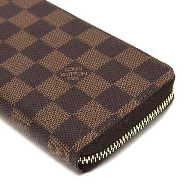 ◆ 本物 美品 ◆ LV ルイヴィトン ポルトフォイユクレマンス 長財布 ダミエ スリーズ 赤 ファスナー 箱 人気 N60534 < ブランド  ◆ 本物 美品 ◆ LV ルイヴィトン ポルトフォイユクレマンス 長財布 ダミエ スリーズ 赤 ファスナー 箱 人気 N60534 < ブランドの