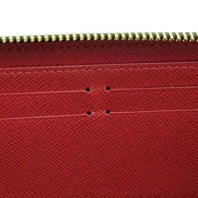 ◆ 本物 美品 ◆ LV ルイヴィトン ポルトフォイユクレマンス 長財布 ダミエ スリーズ 赤 ファスナー 箱 人気 N60534 < ブランド  ◆ 本物 美品 ◆ LV ルイヴィトン ポルトフォイユクレマンス 長財布 ダミエ スリーズ 赤 ファスナー 箱 人気 N60534 < ブランドの