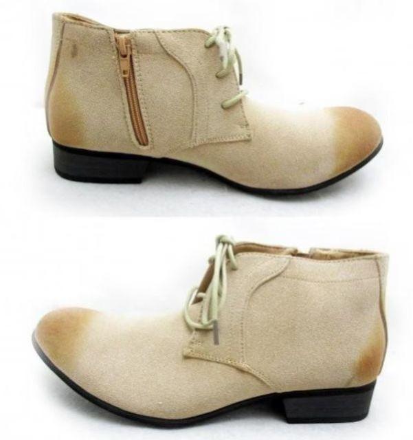 1円~C889新品Dedesサイドジップアップ/編上げチャッカーブーツ25.5aBG♂ < 男性ファッション 1円~C889新品Dedesサイドジップアップ/編上げチャッカーブーツ25.5aBG♂ < 男性ファッションの