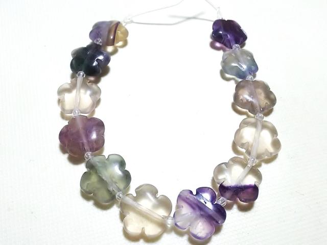 天然石★フローライト さくら 半連 < 女性アクセサリー/時計  天然石★フローライト さくら 半連 < 女性アクセサリー/時計の