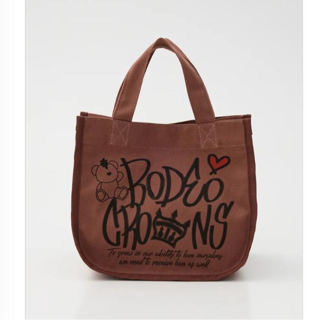 ロデオクラウンズ★ BRIDGE BEAR LOGO TOTE(ブラウン) < ブランド ロデオクラウンズ★ BRIDGE BEAR LOGO TOTE(ブラウン) < ブランドの