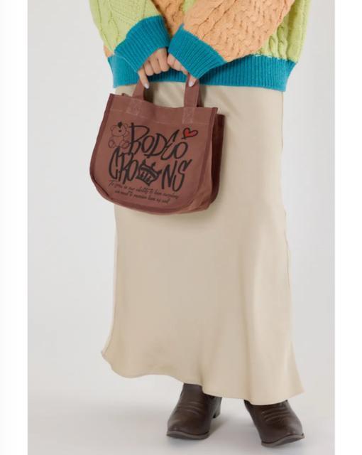 ロデオクラウンズ★ BRIDGE BEAR LOGO TOTE(ブラウン) < ブランド ロデオクラウンズ★ BRIDGE BEAR LOGO TOTE(ブラウン) < ブランドの