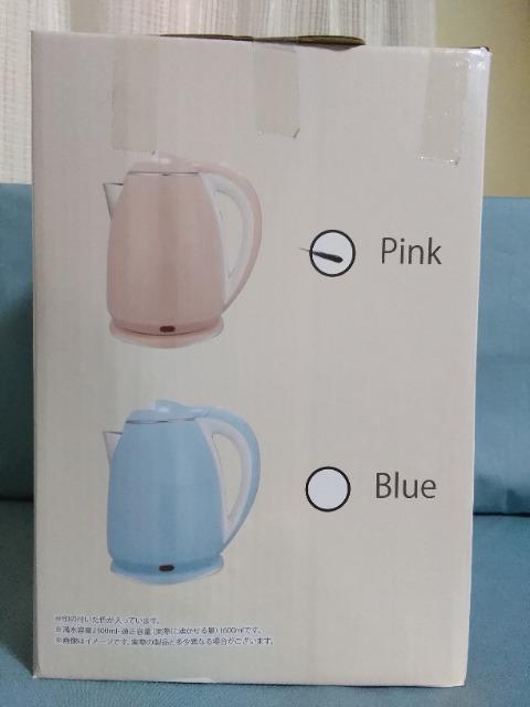 パステルカラー電気ケトル ピンク < 家電/AV パステルカラー電気ケトル ピンク < 家電/AVの