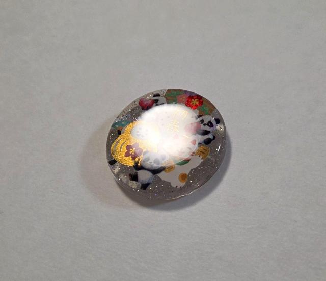 パンダ新年おめでとう!お正月向けデザインレジンアクセサリー パンダヘアゴム パンダネックレス パンダブローチ < 女性ファッション パンダ新年おめでとう!お正月向けデザインレジンアクセサリー パンダヘアゴム パンダネックレス パンダブローチ < 女性ファッションの