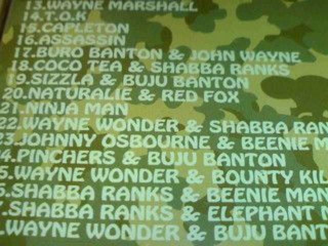 sBURN DOWNt10TH ANNIVERSARY QG REGGAE  ^gObY 