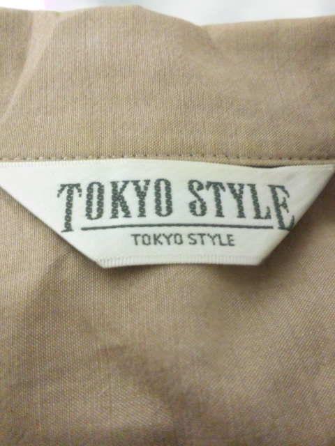 20★東京スタイル★涼しい★シャツロングワンピース★11号★ライトベージュ★ < 女性ファッション 20★東京スタイル★涼しい★シャツロングワンピース★11号★ライトベージュ★ < 女性ファッションの