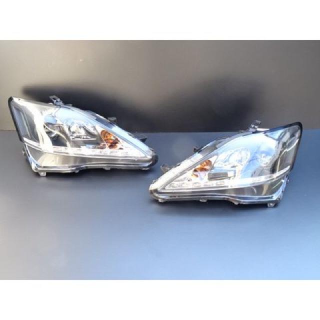 レクサス LEDポジション プロジェクターヘッドライト ブラック 後期ルック IS250 IS350 < 自動車/バイク レクサス LEDポジション プロジェクターヘッドライト ブラック 後期ルック IS250 IS350 < 自動車/バイク