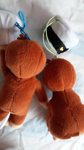 おさるのジョージ ぬいぐるみ 2種 < アニメ/コミック/キャラクター  おさるのジョージ ぬいぐるみ 2種 < アニメ/コミック/キャラクターの