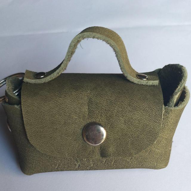 DIY 本革  ミニバッグ モスグリーン < ペット/手芸/園芸  DIY 本革  ミニバッグ モスグリーン < ペット/手芸/園芸の