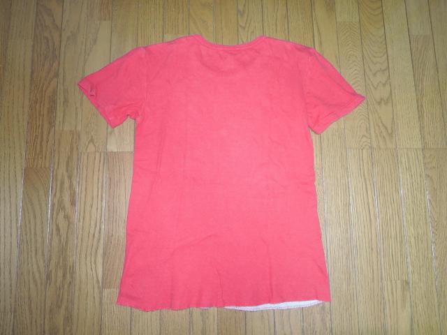 BACKBONE バックボーン カレッジロゴ Tシャツ M 赤 カットソー パンチングドット < ブランド BACKBONE バックボーン カレッジロゴ Tシャツ M 赤 カットソー パンチングドット < ブランドの