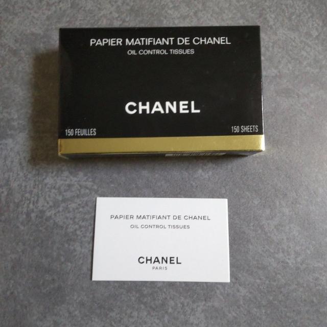 CHANEL オイル コントロール ティッシュ★新品【ヴィンテージ】 < ブランド  CHANEL オイル コントロール ティッシュ★新品【ヴィンテージ】 < ブランドの