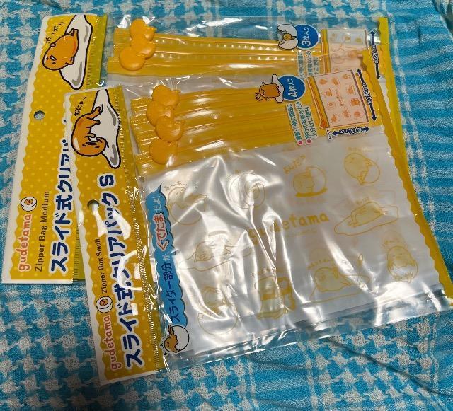 スライド式 クリアバッグ M・S ぐでたま < インテリア/ライフ  スライド式 クリアバッグ M・S ぐでたま  < インテリア/ライフの