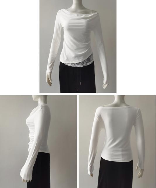 送料無料 新品 レース 長袖Tシャツ レディース 薄手 < 女性ファッション  送料無料 新品 レース 長袖Tシャツ レディース 薄手 < 女性ファッションの