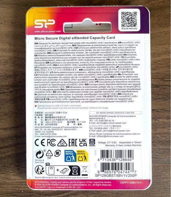 microSDJ[h 128GB (FULL HD)VRp[