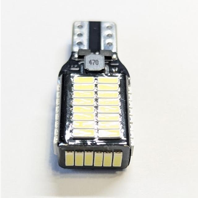 驚きの54LED搭載 T16バックライト用LEDライト2個セット 7000ケルビンバックカメラが見やすい12V/24V両用 爆光 < 自動車/バイク 驚きの54LED搭載 T16バックライト用LEDライト2個セット 7000ケルビンバックカメラが見やすい12V/24V両用 爆光 < 自動車/バイク